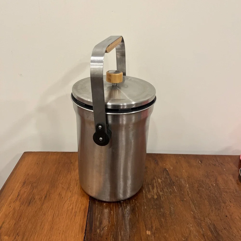 Simple Human Compost Caddy Countertop Bin Trash Can, 10